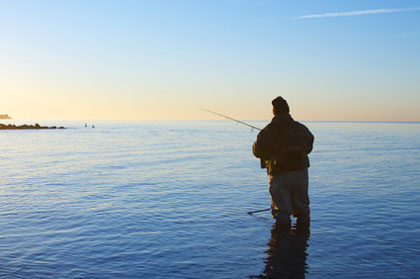 Angeln an der Ostsee