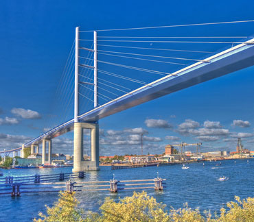 Bild der Neuen Rügenbrücke