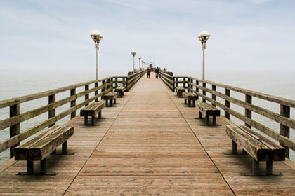 Bild der Seebrücke in Graal-Müritz