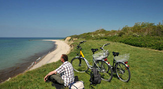 Eine Radtour am Darß entlang